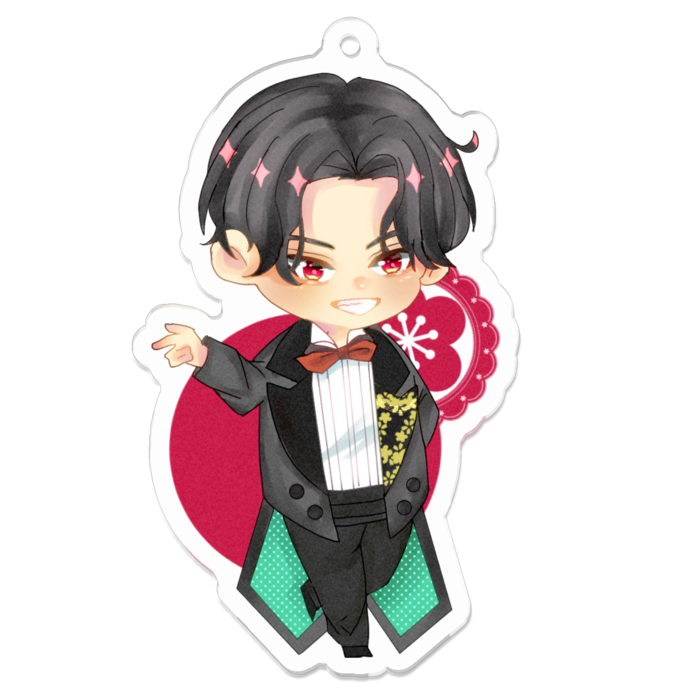 アクリルキーホルダー - 70 x 70 (mm)