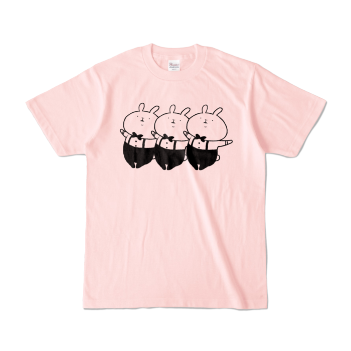 カラーTシャツ - S - ライトピンク (淡色)