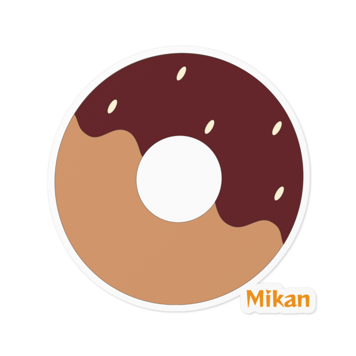 ステッカー - 100 x 100 (mm)