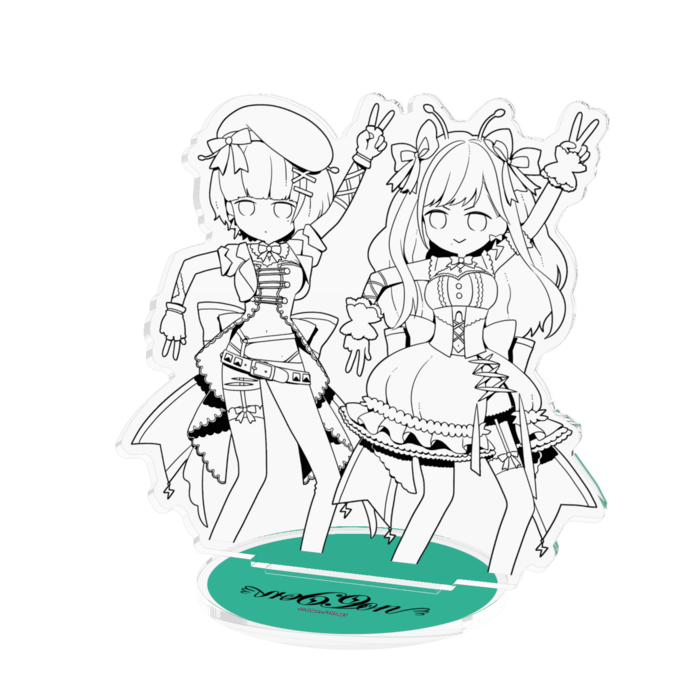 アクリルフィギュア - 100x100mm