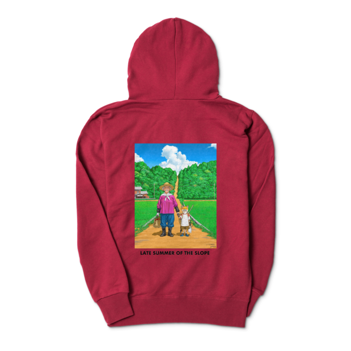 パーカー - S - バーガンディ