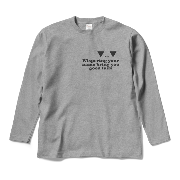 ロングスリーブTシャツ - M - 杢グレー