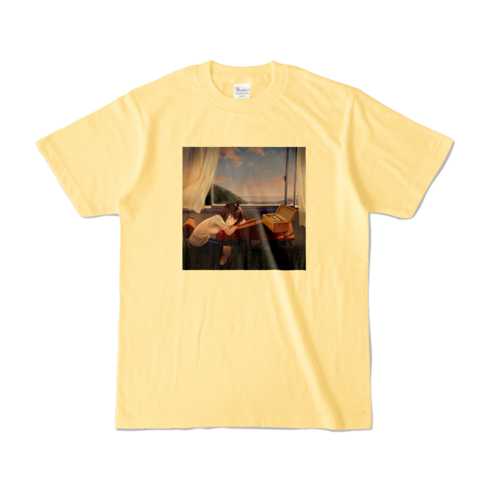 カラーTシャツ - S - ライトイエロー (淡色)