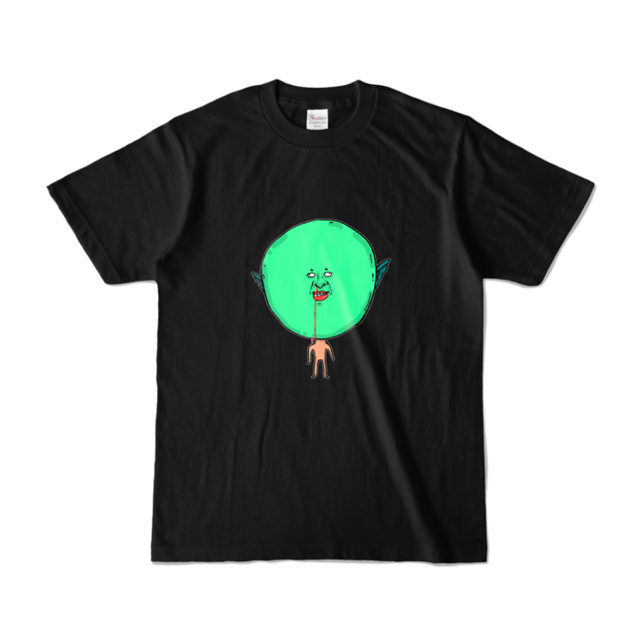 カラーTシャツ - S - ブラック (濃色)