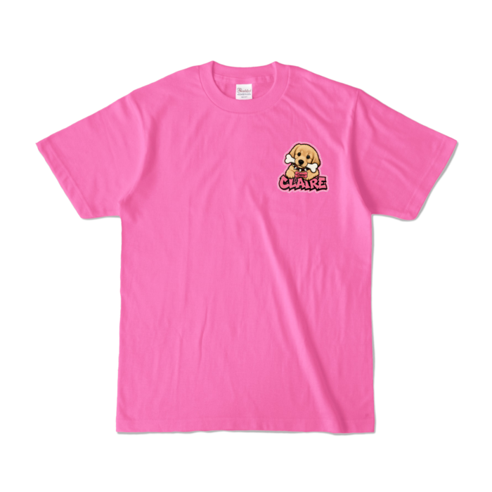 カラーTシャツ - S - ピンク (濃色)