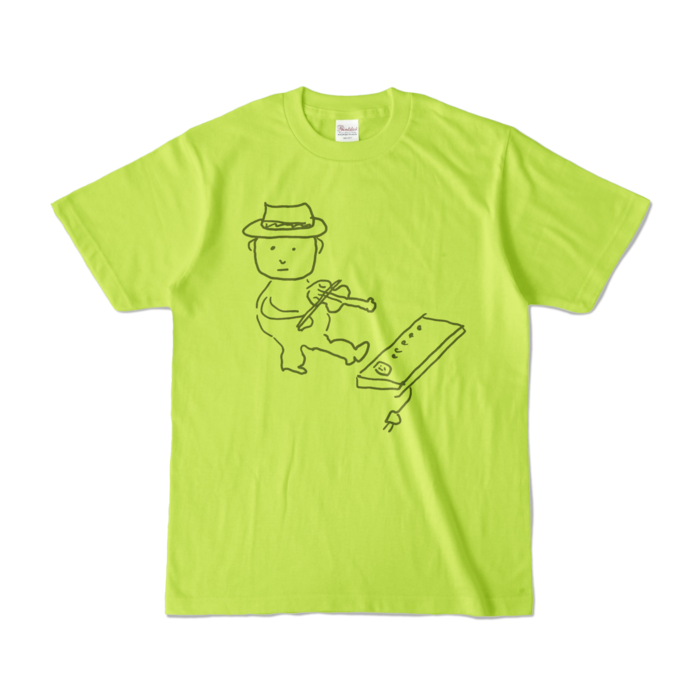 Tシャツ - S - ライトグリーン (淡色)-キャラ大