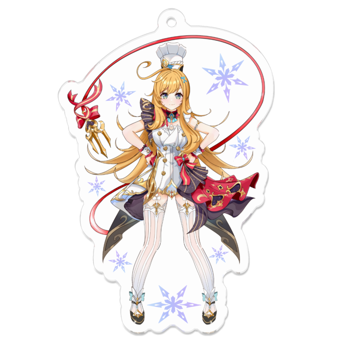 アクリルキーホルダー - 70 x 70 (mm)