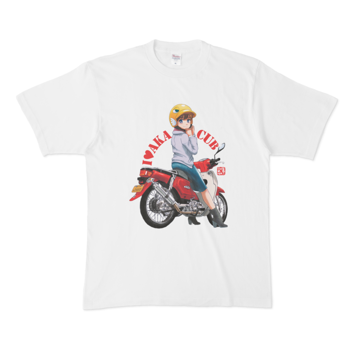 【両面でバイク娘】Tシャツ