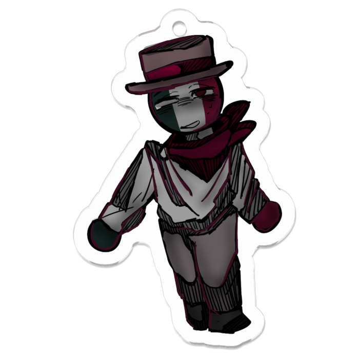 アクリルキーホルダー - W50 × 50mm 以内