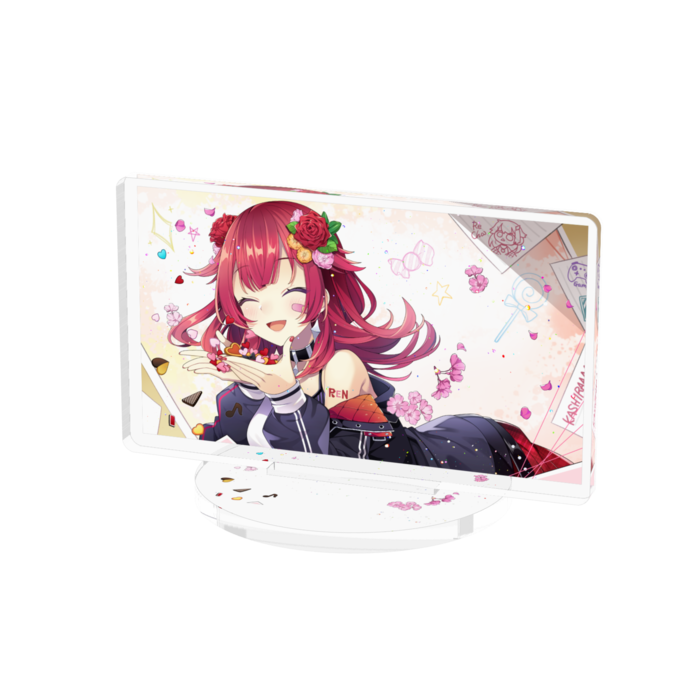 アクリルフィギュア - 70x70mm(笑顔)
