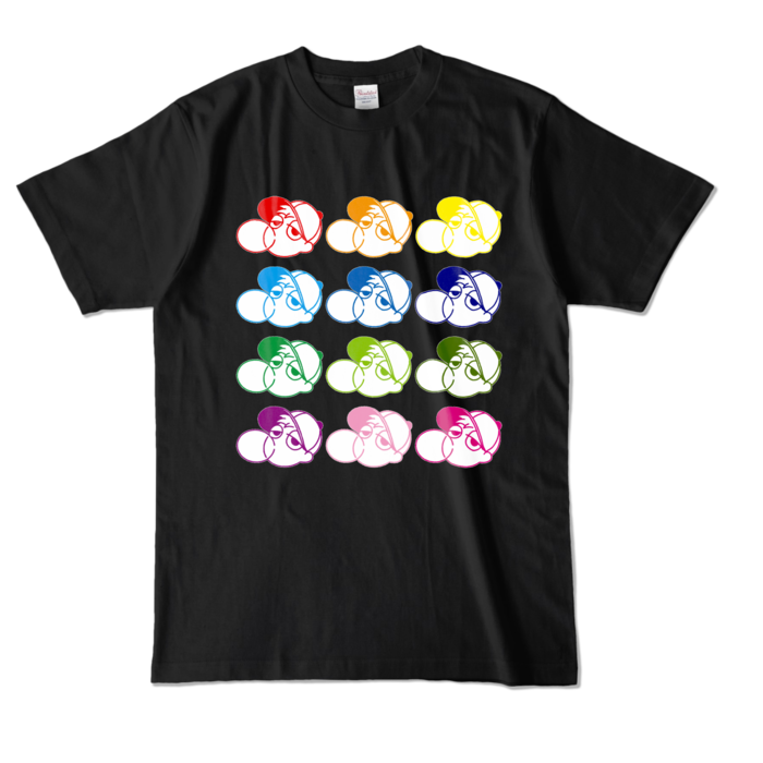 カラーTシャツ - L - ブラック (濃色)