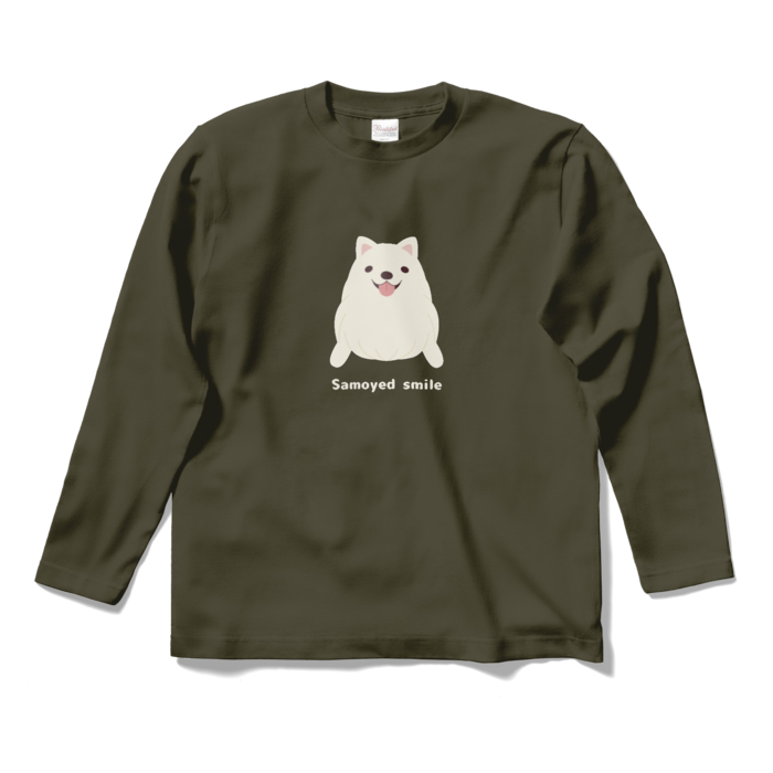ロングスリーブTシャツ　アーミーグリーン　S