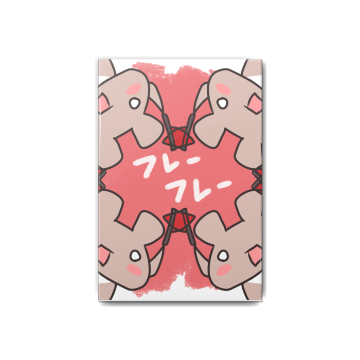缶バッジ - 54x80mm