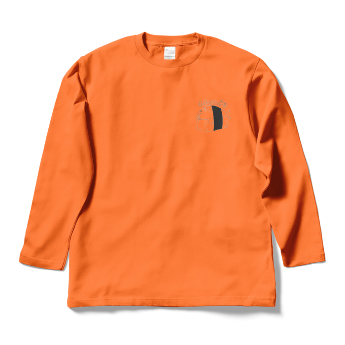 ロングスリーブTシャツ - L - オレンジ
