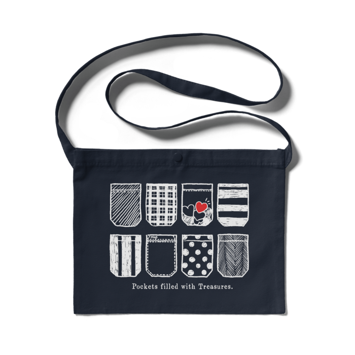 ネイビー+ホワイト