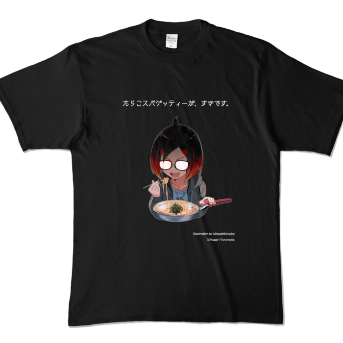 カラーTシャツ - XL - ブラック (濃色)