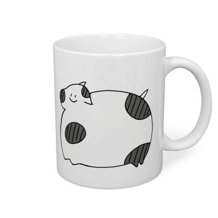 マグカップ - 直径 8 cm / 高さ 9.5 cm