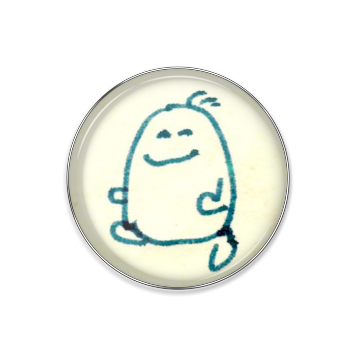 ピンバッジ - 丸形25mm