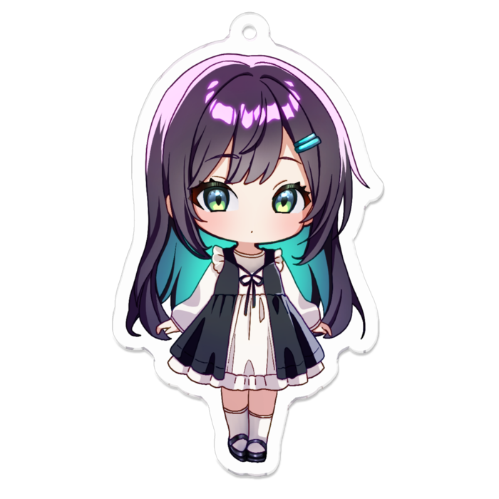 アクリルキーホルダー - 70 x 70 (mm)