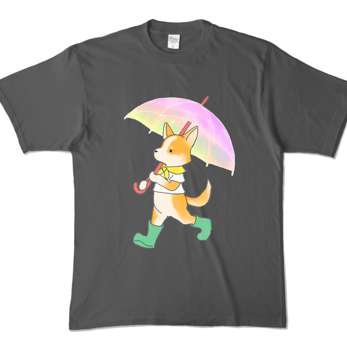 カラーTシャツ - XL - チャコール (濃色)