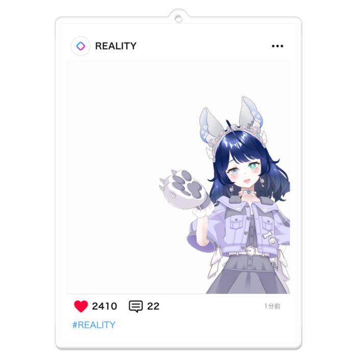 アクリルキーホルダー - 100 x 100 (mm)