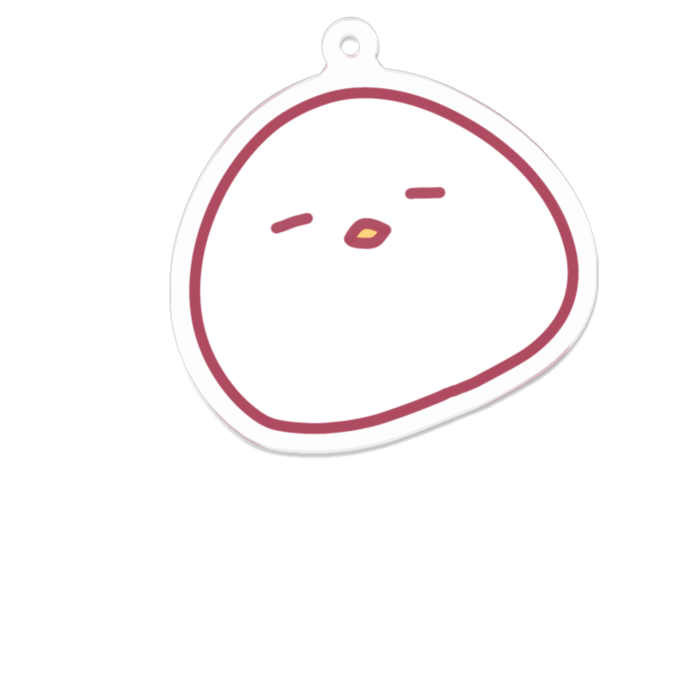 アクリルキーホルダー - 70 x 70 (mm)
