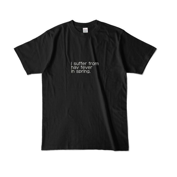 カラーTシャツ - L - ブラック (濃色)