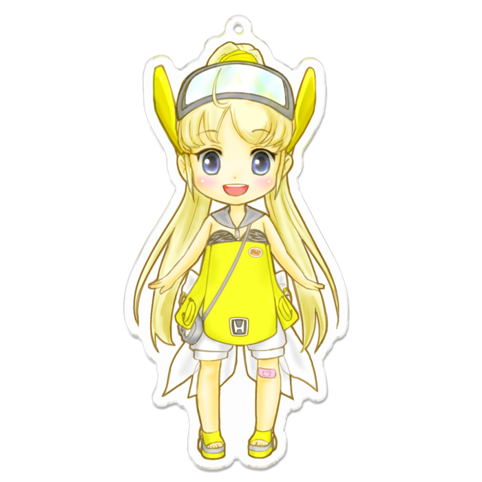 アクリルキーホルダー - 100 x 100 (mm)