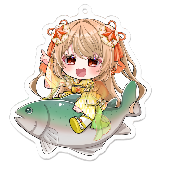 アクリルキーホルダー - 70 x 70 (mm)