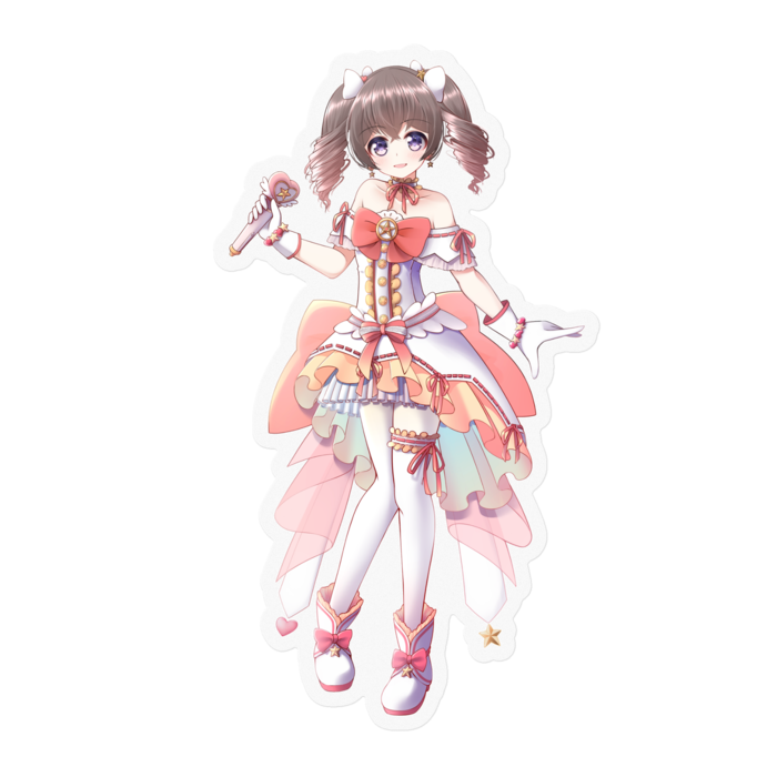 ステッカー - 100 x 100 (mm)