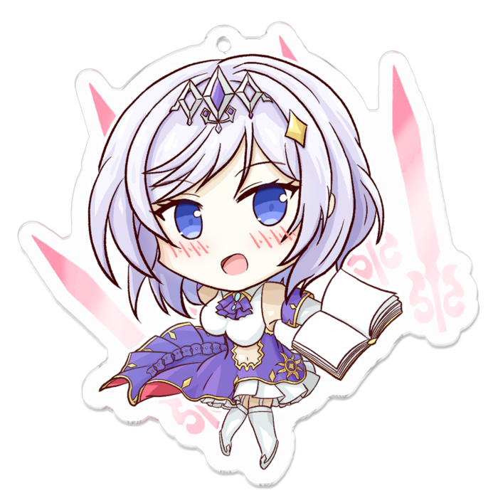 アクリルキーホルダー - 70 x 70 (mm)