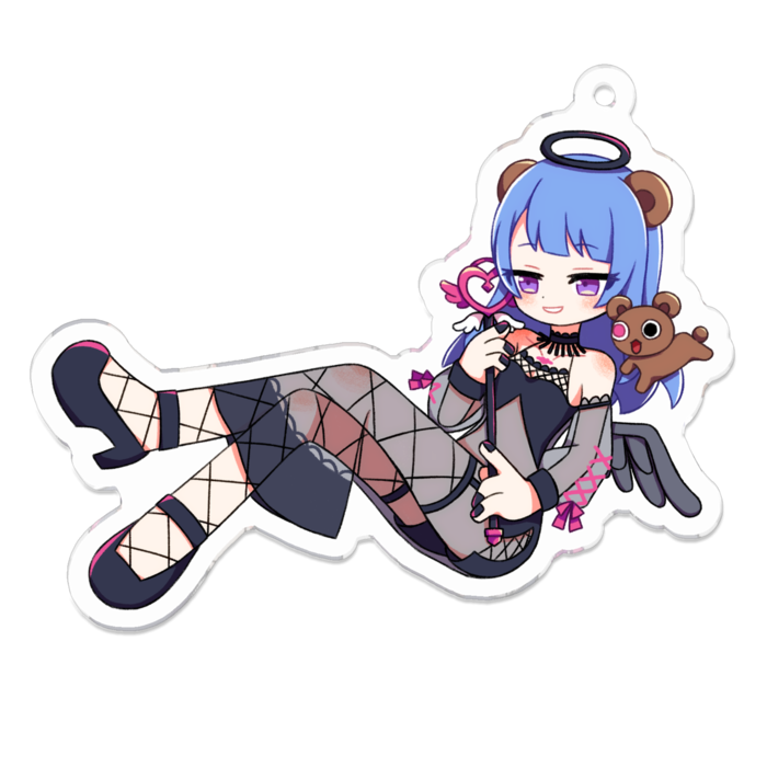 アクリルキーホルダー - 70 x 70 (mm)