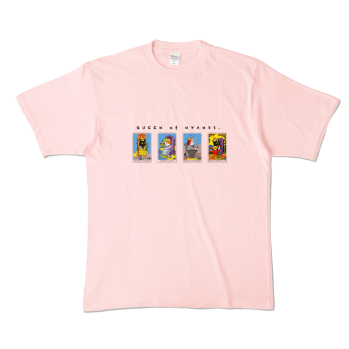 カラーTシャツ - XL - ライトピンク (淡色)