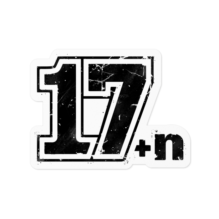 ステッカー - 100 x 100 (mm)