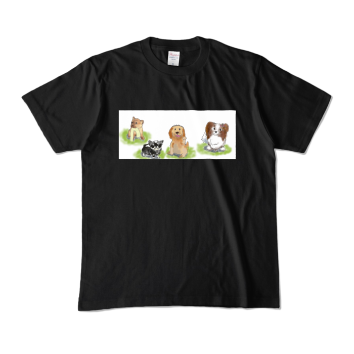 カラーTシャツ - M - ブラック （濃色）