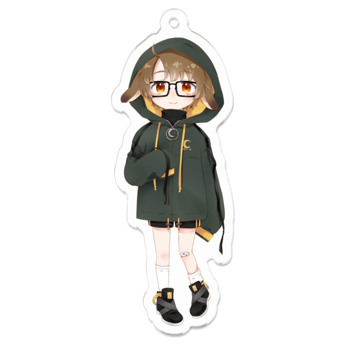 アクリルキーホルダー - 70 x 70 (mm)