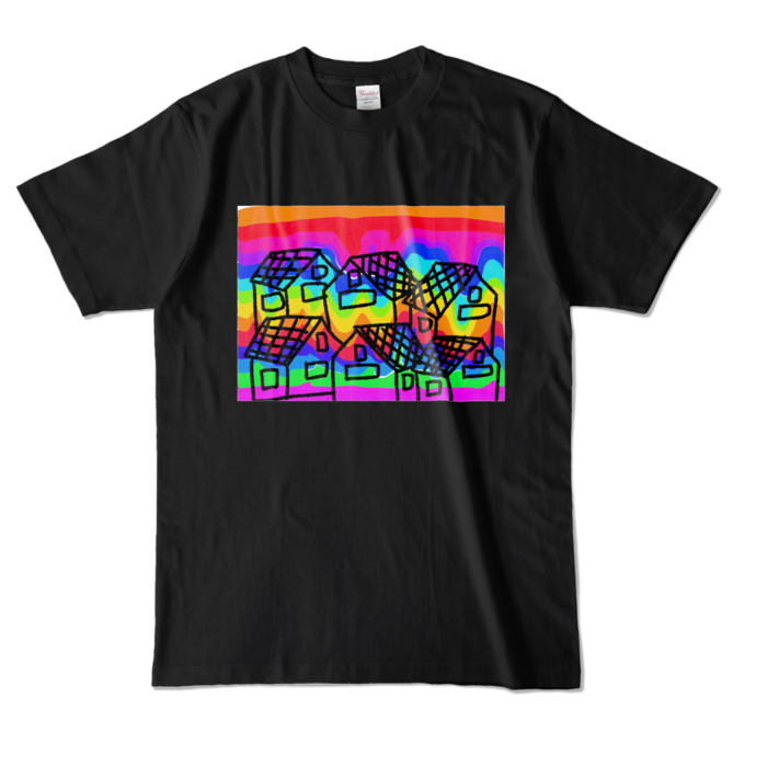 カラーTシャツ - L - ブラック (濃色)