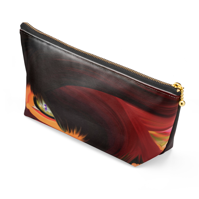 ポーチ - 長さ21.5cm / 高さ10cm - ブラック