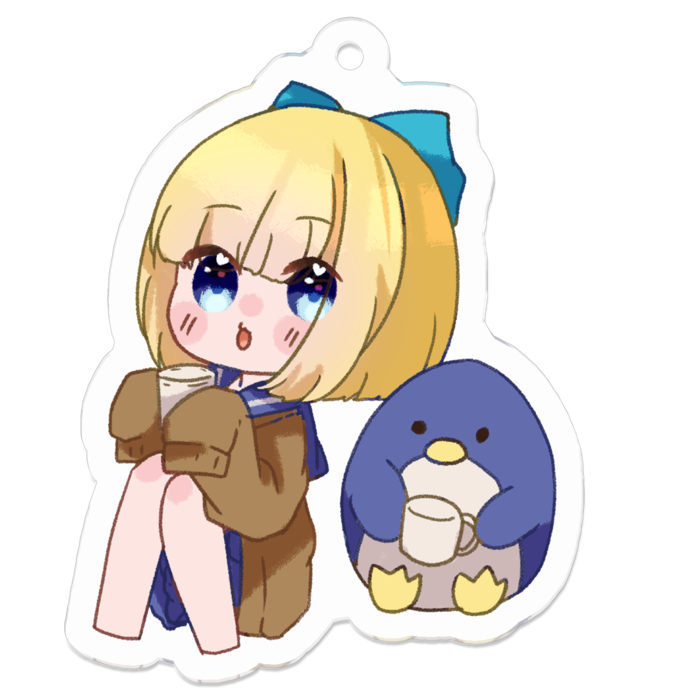 アクリルキーホルダー - 50 x 50 (mm)