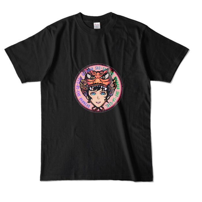 カラーTシャツ - L - ブラック (濃色)