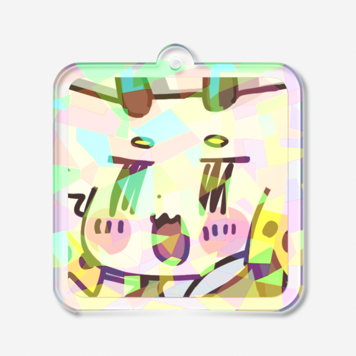 ホログラムアクリルキーホルダー (ミニ形態)