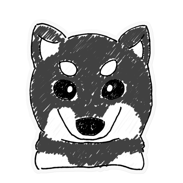 ステッカー - 100 x 100 (mm)