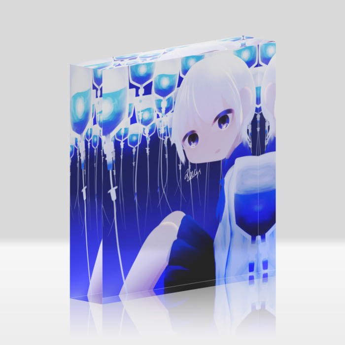 アクリルブロック - 100x100mm