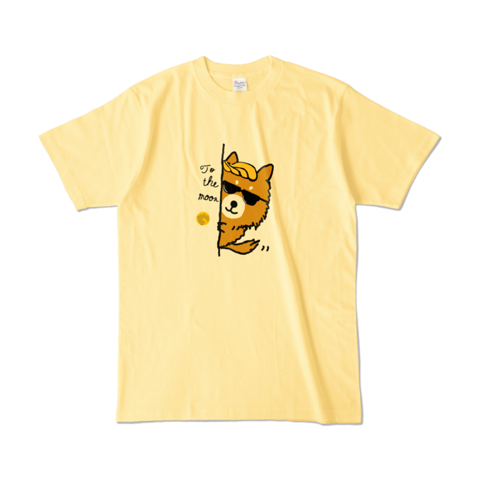 カラーTシャツ - L - ライトイエロー (淡色)