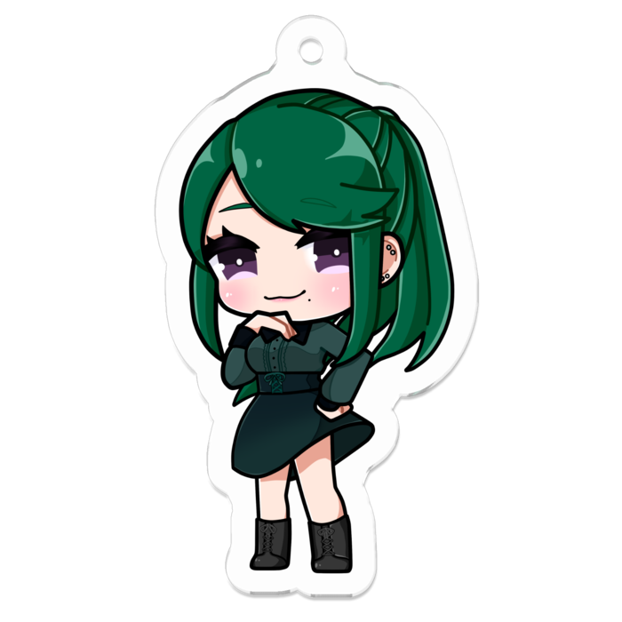 アクリルキーホルダー - 50 x 50 (mm)