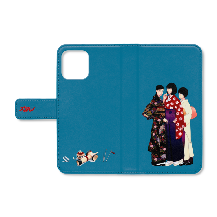 手帳型iPhoneケース - iPhone12 / 12 Pro - ストラップ穴 なし