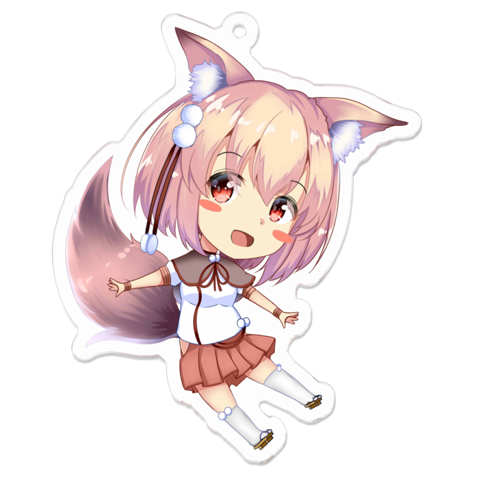 アクリルキーホルダー - 70 x 70 (mm)