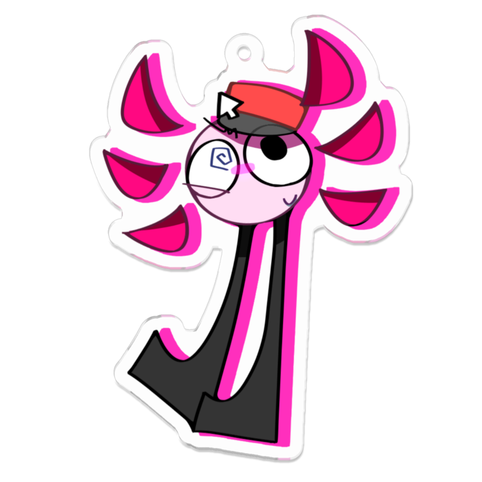 Kinitoアクリルキーホルダー - 70 x 70 (mm)