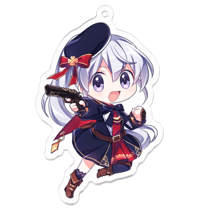 アクリルキーホルダー - 70 x 70 (mm)