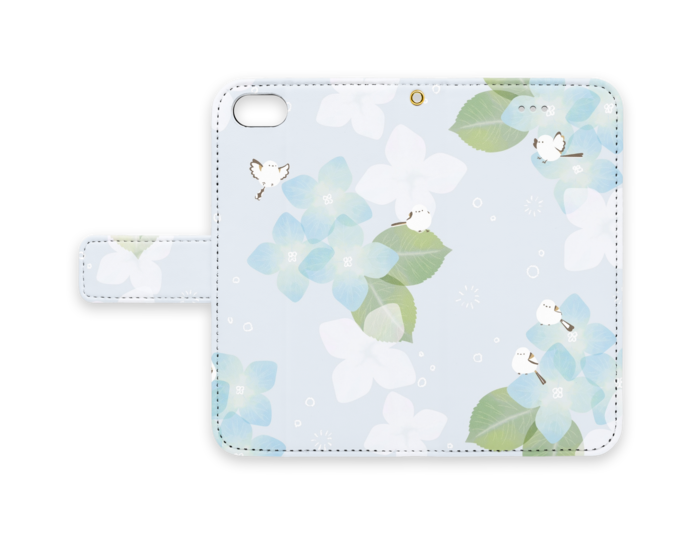 手帳型iPhoneケース - iPhone 8 / 7 / SE2 - ストラップ穴 あり
